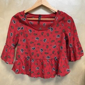 Whimsical Free People vibe top