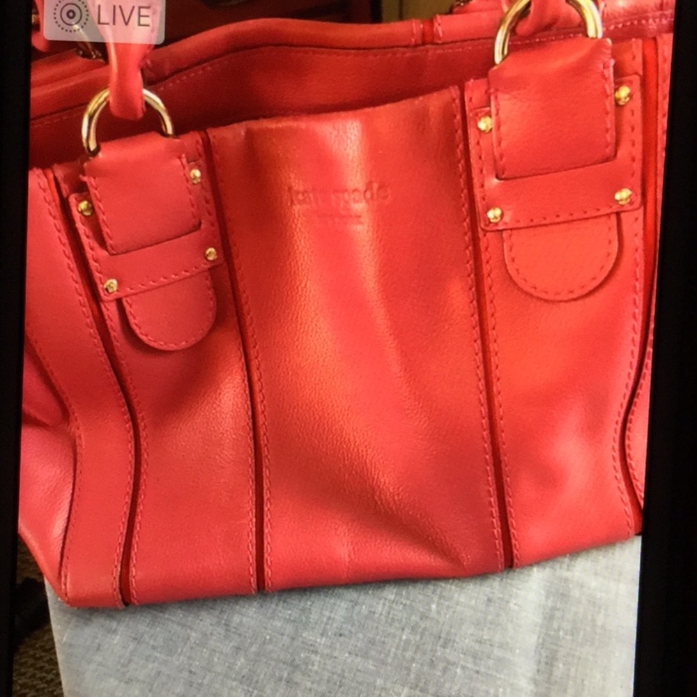 Kate Spade handbag in hot pink leather