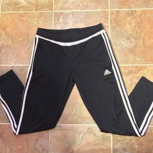 L Adidas track pants