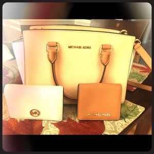 Michael Kors Satchel Bag and Wallets