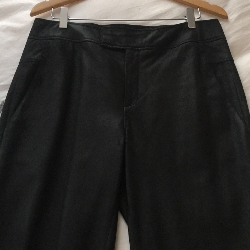 Helmut Lang Black Leather Pants - Picture 3 of 8