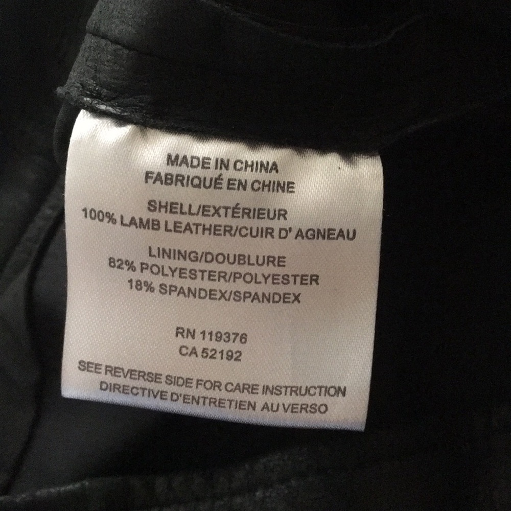 Helmut Lang Black Leather Pants - Picture 8 of 8