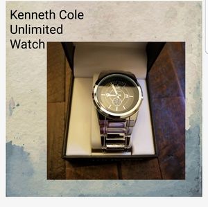 Silvertone Kenneth Cole Unlisted Watch