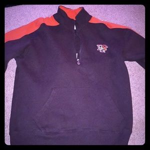 Bgsu Falcons zip up long sleeve