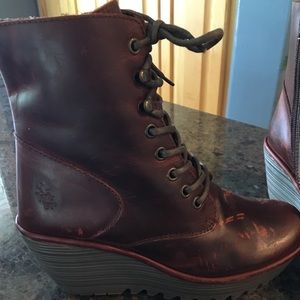 Fly London Wedge Bootie