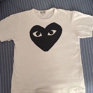 CDG Play Black Heart Tee