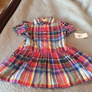 Ralph Lauren Toddler Plaid Dress