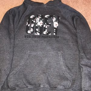 Charcoal gray Obey hoodie