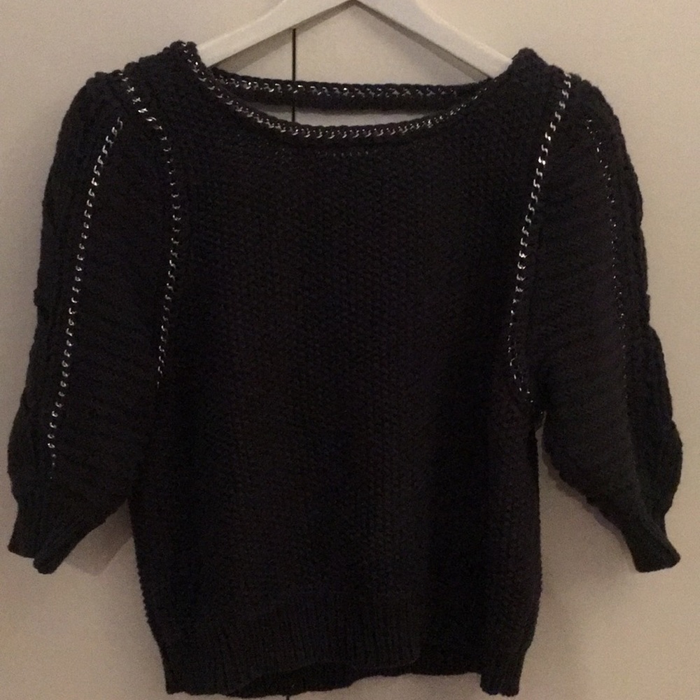 Rebecca Taylor grey sweater