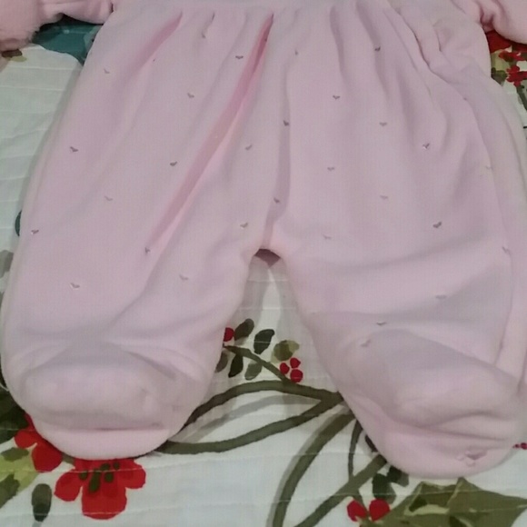 Baby's Pink Snowsuit - Picture 5 of 8