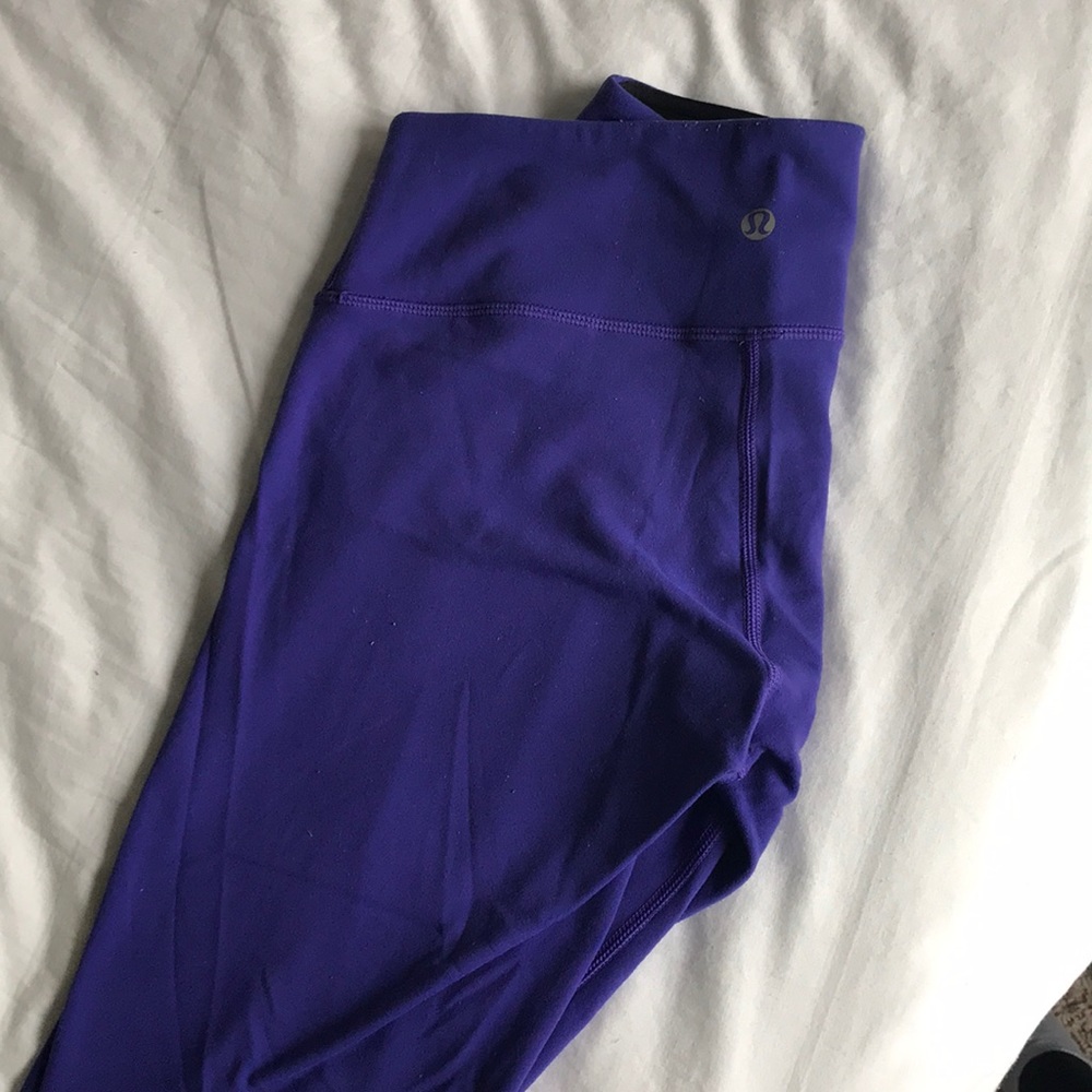 Lululemon reversible crop leggings