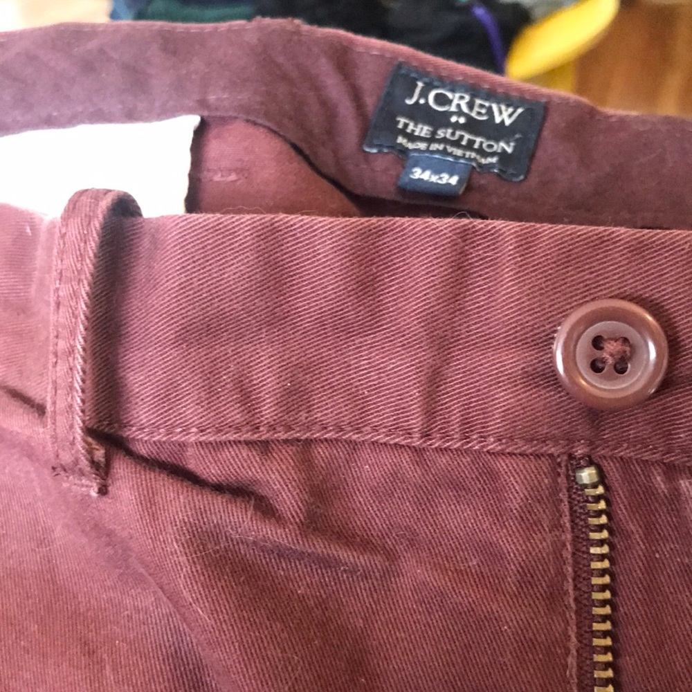 Jcrew Sutton chino 34x34