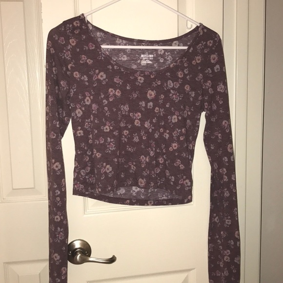 Floral print kind of cropped top - Picture 2 of 3