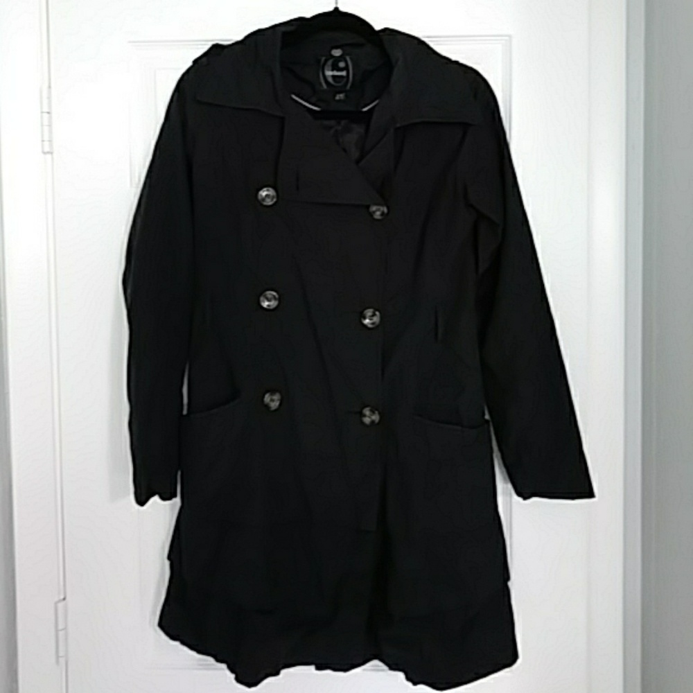🍒3/$10 - Cacharel Black Trench Coat