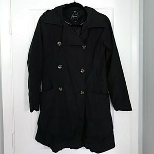 🍒3/$10 - Cacharel Black Trench Coat