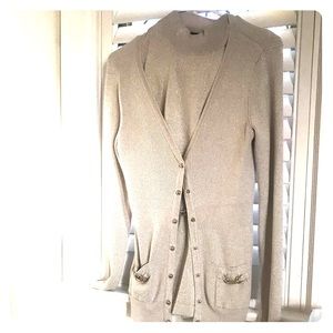 ⚜️holiday sparkle cardigan set