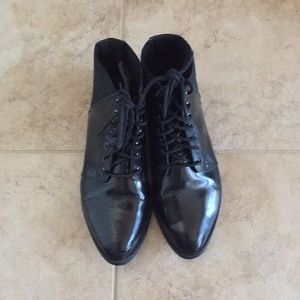 Asos patent leather boots size 39 (fits size 7)