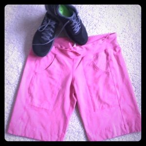 Lululemon! Pink 3/4 shorts.