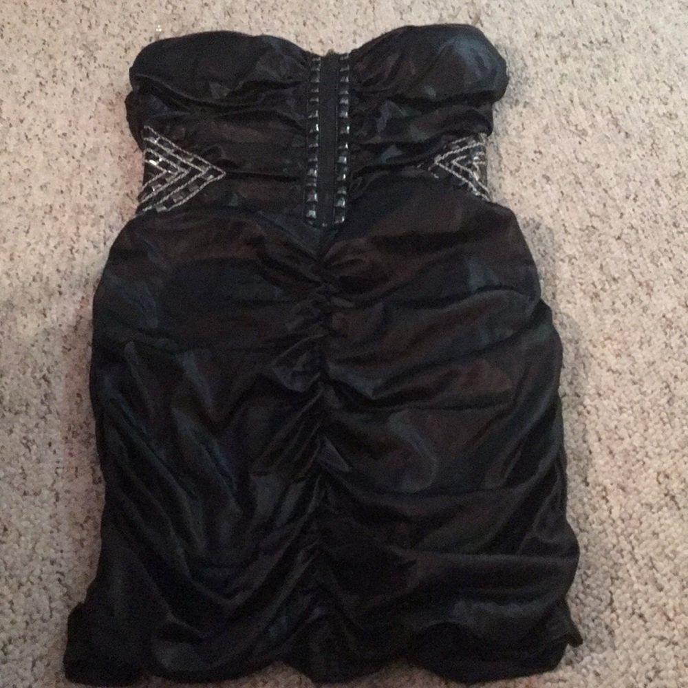 Strapless party dress