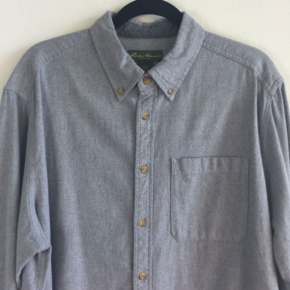 Eddie Bauer Flannel Shirt Men's XL