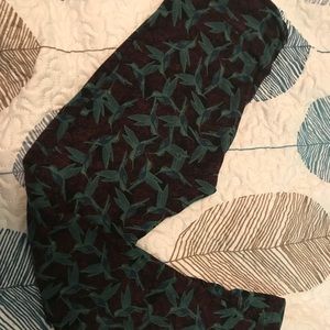 NWOT Lularoe OS hummingbirds!