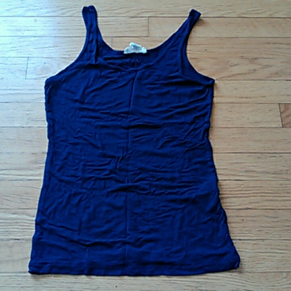 Basic Blue Tank - Picture 2 of 4