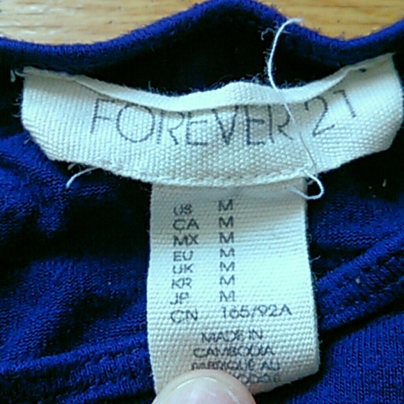 Basic Blue Tank - Picture 4 of 4