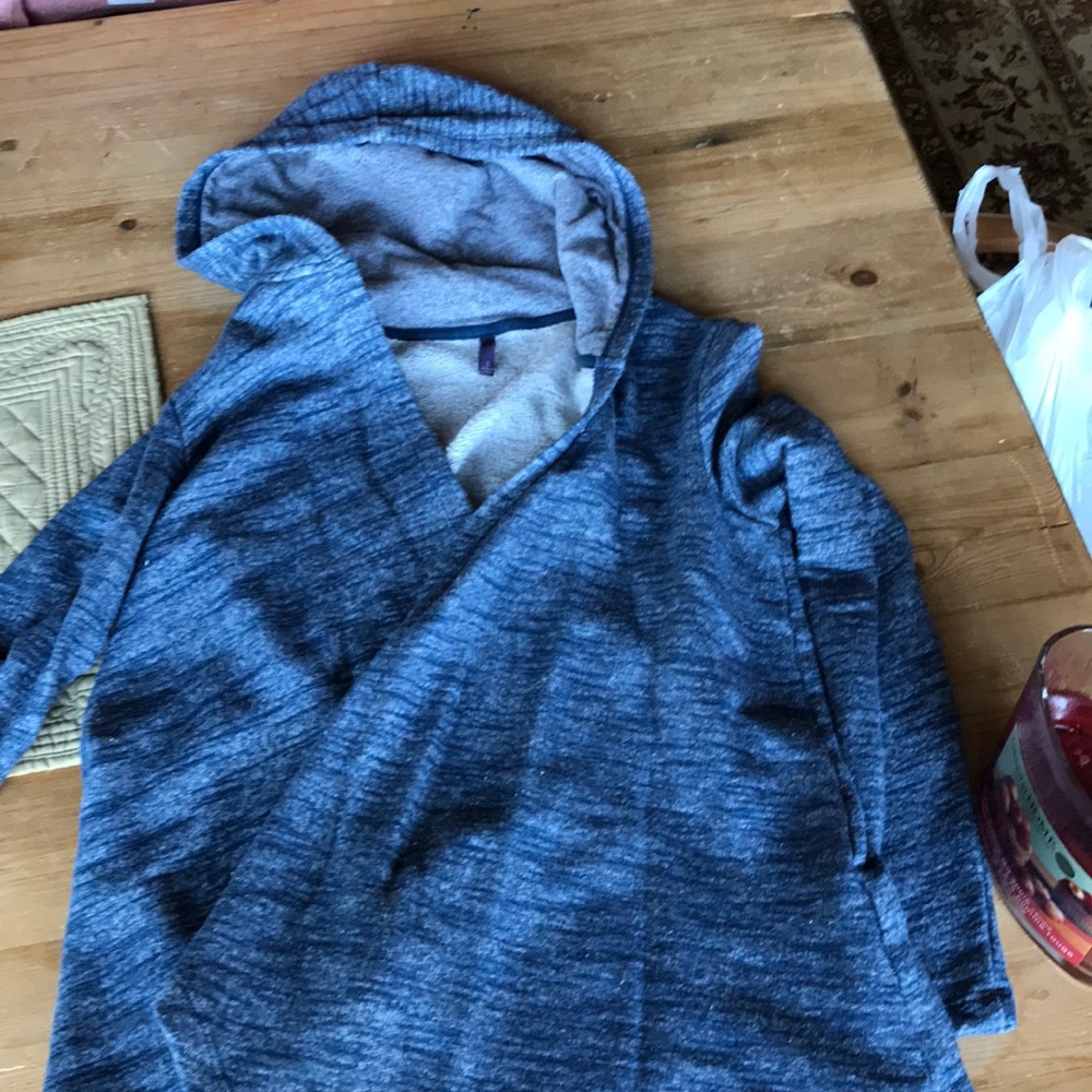 NYDJ sweatshirt cardigan wrap