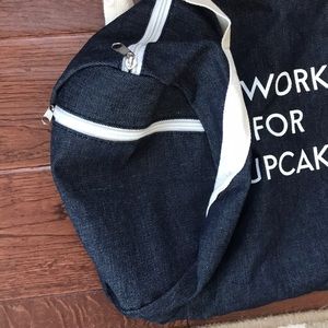 PRIVATE PARTY Bags - Will Workout For Cupcakes Gym Duffel Bag PRIVATE PARTY Bags - Will Workout For Cupcakes Gym Duffel Bag