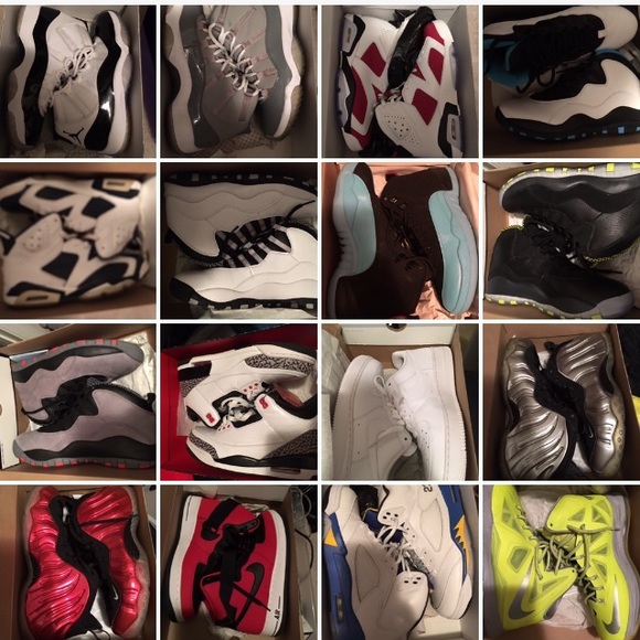 Selling all shoes as a set. Sizes 9.5-10