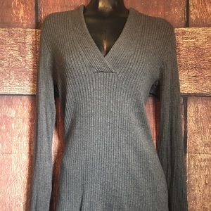 INC Large V Neck Sweater