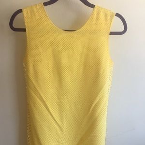 Versace for H&M yellow gold dress