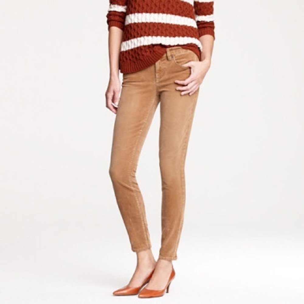 J.Crew Toothpick Ankle Corduroys