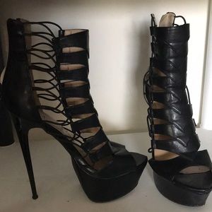 Black heels
