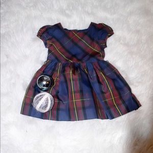Navy Plaid Ralph Lauren Dress