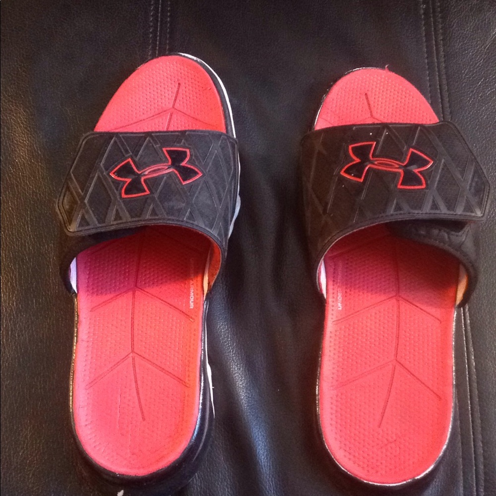 Under Armour X addition flip-flops men shoes sz 11