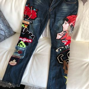 Designer jean Very beautiful and hand made 499$ OR