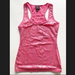 Bebe pink tank top - party shirt, size XS