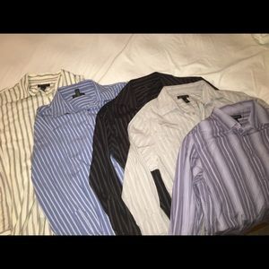 Bundle! 5- INC men's XL dress shirts