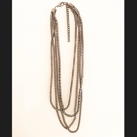 Multi-Strand Chain Necklace! ✨ - Picture 3 of 4