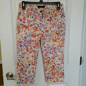 Girls Jessica Simpson Khaki Capris (Size 14)