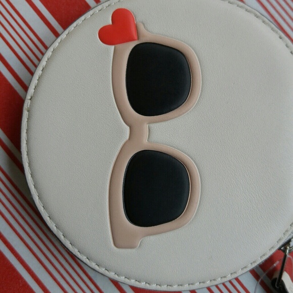 Brand New Coach Round Coin Case with Sunglasses 🎁 - Picture 3 of 6