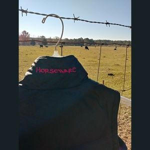 Horseware vest black and pink xs