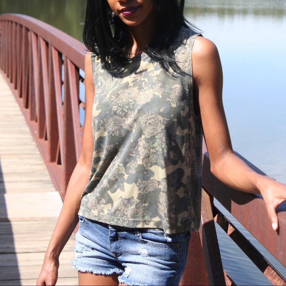 Stranded Camo Tank Top