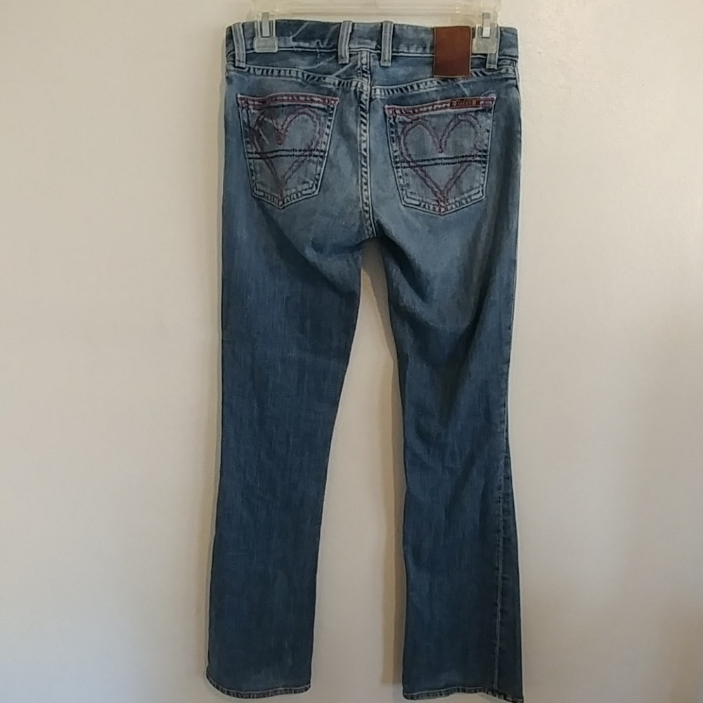 LADIES LUCKY BRAND JEANS SWEET LOVE JEAN SIZE 0/25 - Picture 2 of 4