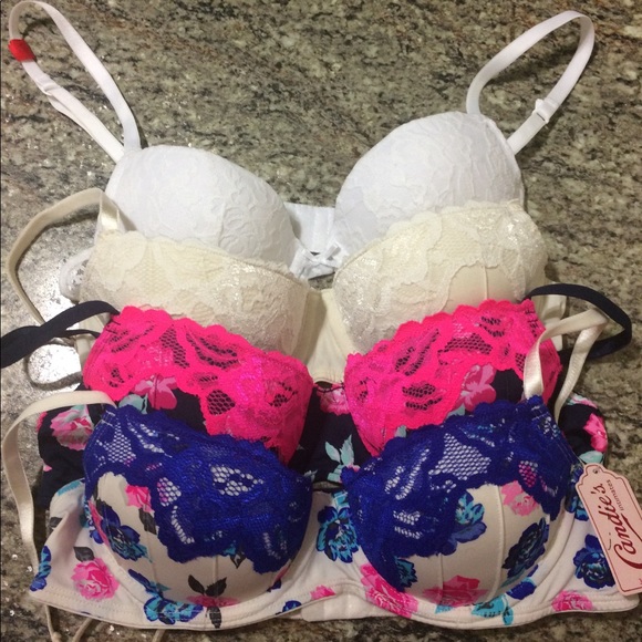 Candie's Other - Set of 4 Push-Up Bras