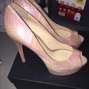 Size 8 B Brian Atwood Pumps WORN ONCE!