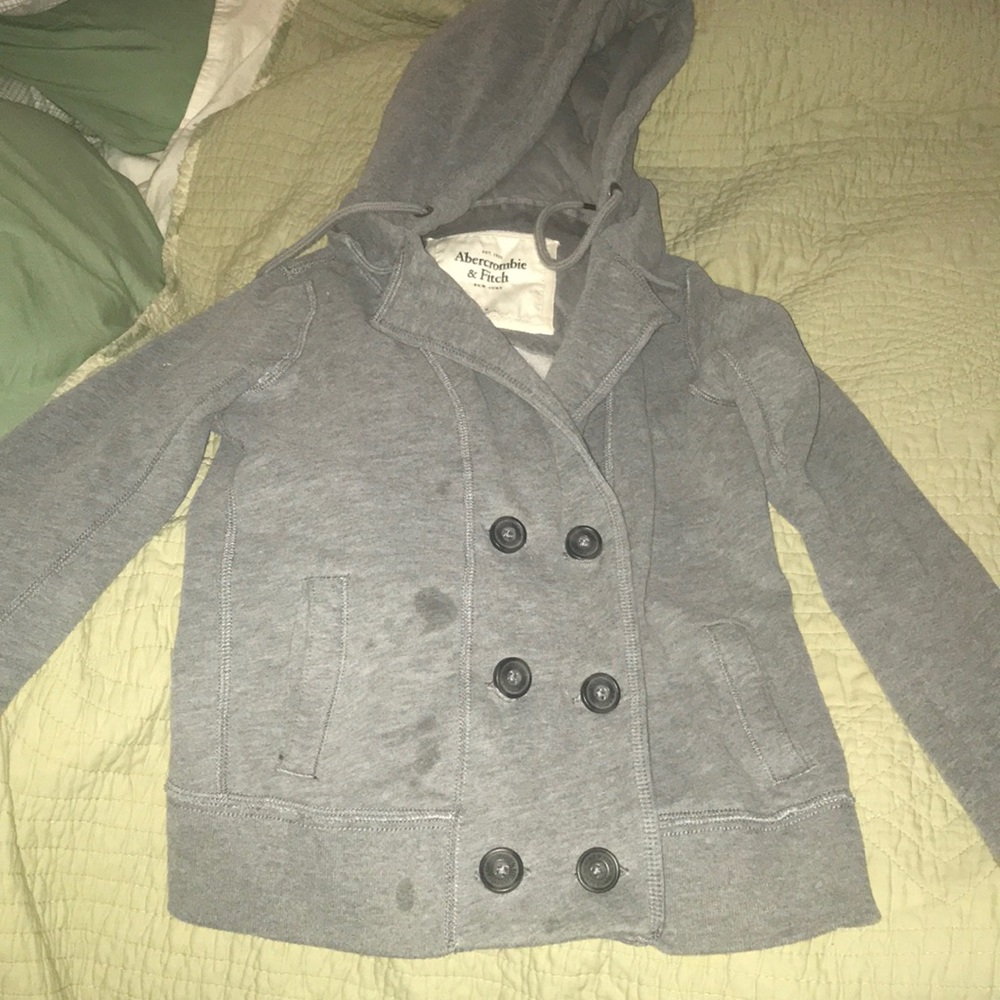 Cute Abercrombie and Fitch sweatshirt jacket
