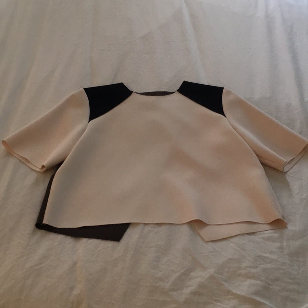 Topshop colorblock top