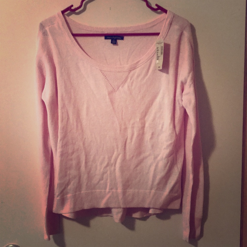 Pink sweater